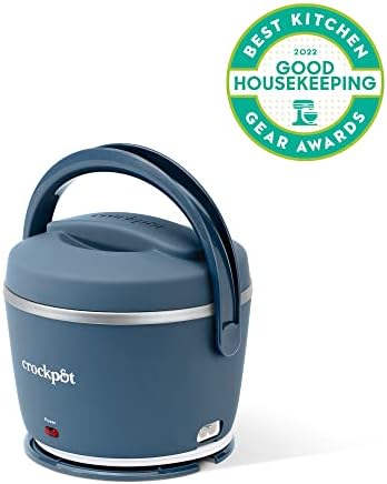 Electric Lunch Box Food Warmer 20oz – Faded Blue - Curated Catalog H4