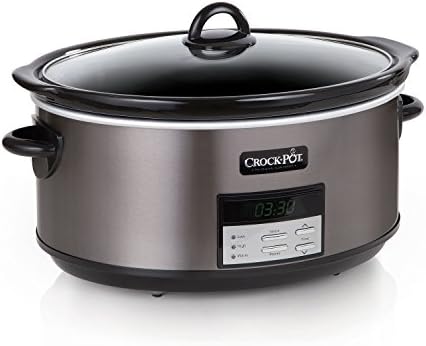 8 Quart Programmable Slow Cooker with Auto Warm - Curated Catalog T9