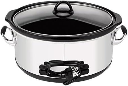 7 Quart Programmable Slow Cooker – Polished Platinum - Curated Catalog A5