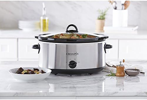 7 Quart Oval Manual Slow Cooker – Stainless Steel - Curated Catalog V4