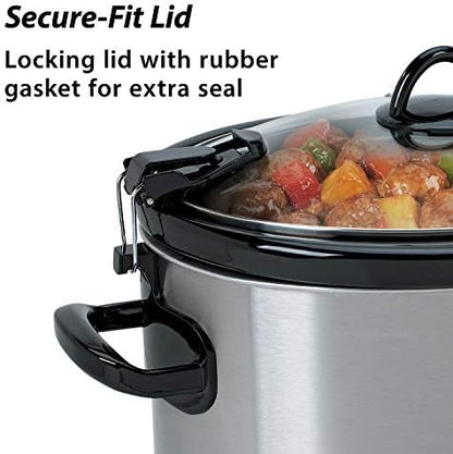 Cook & Carry 6 Quart Portable Slow Cooker - Curated Catalog K0