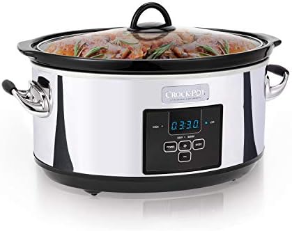 7 Quart Programmable Slow Cooker – Polished Platinum - Curated Catalog A5