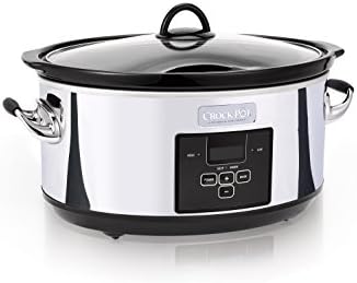 7 Quart Programmable Slow Cooker – Polished Platinum - Curated Catalog A5