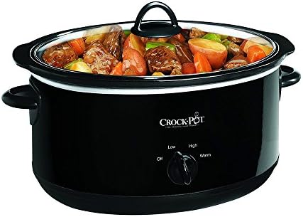 8 Quart Manual Slow Cooker – Black - Curated Catalog D8