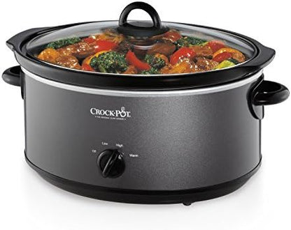 7 Quart Slow Cooker – Charcoal - Curated Catalog Z3