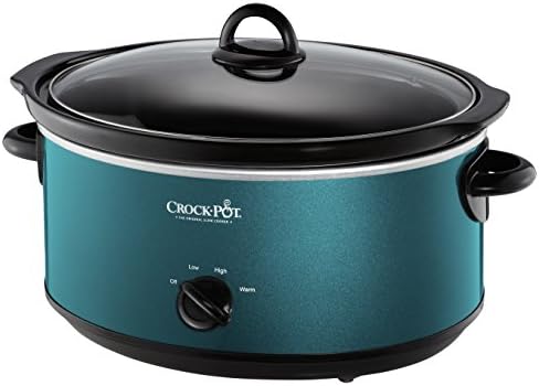7 Quart Manual Slow Cooker – Turquoise - Curated Catalog F4
