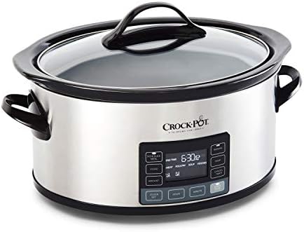 MyTime 6 Quart Programmable Slow Cooker - Curated Catalog X5