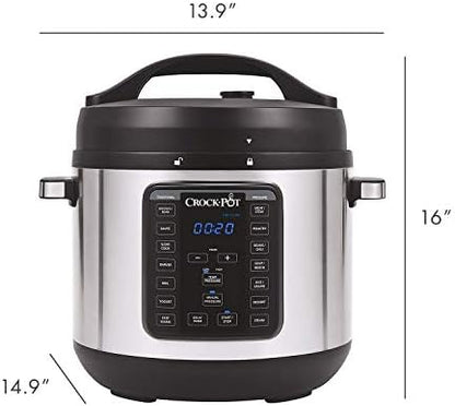 8 Quart Express Crock Multi-Use Pressure Cooker - Curated Catalog S0