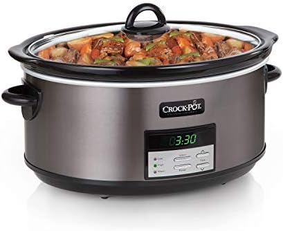 8 Quart Programmable Slow Cooker with Auto Warm - Curated Catalog T9