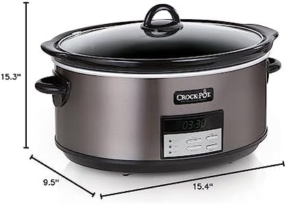 8 Quart Programmable Slow Cooker with Auto Warm - Curated Catalog T9