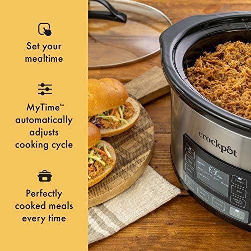 MyTime 6 Quart Programmable Slow Cooker - Curated Catalog X5