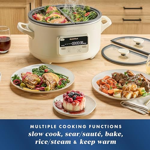 MultiMeal Multicooker with Programmable Slow Cooker - Curated Catalog K6
