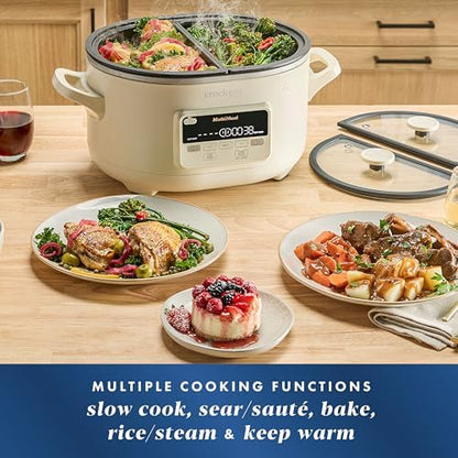 MultiMeal Multicooker with Programmable Slow Cooker - Curated Catalog K6