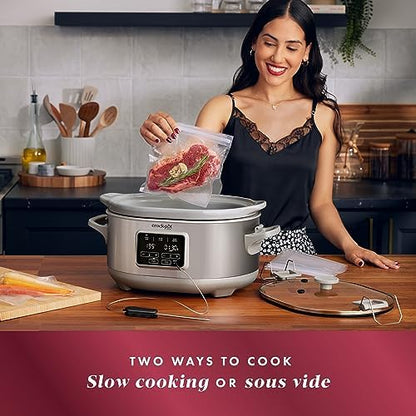7 Quart Programmable Cook & Carry Slow Cooker - Curated Catalog D4