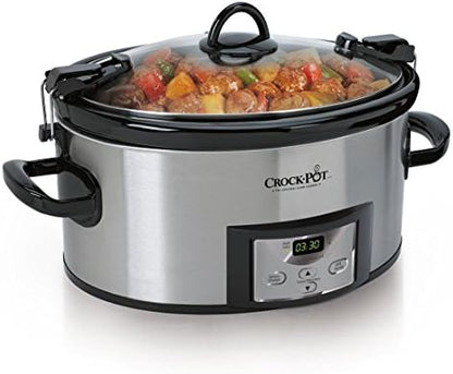 Cook & Carry 6 Quart Programmable Slow Cooker - Curated Catalog D7