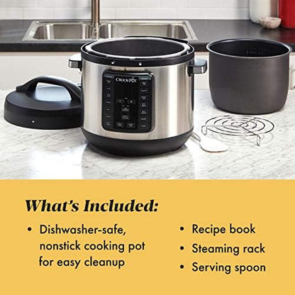 8 Quart Express Crock Multi-Use Pressure Cooker - Curated Catalog S0
