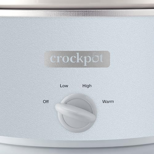 4.5 Quart Manual Slow Cooker – Macaroon Blue - Curated Catalog S7
