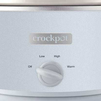 4.5 Quart Manual Slow Cooker – Macaroon Blue - Curated Catalog S7