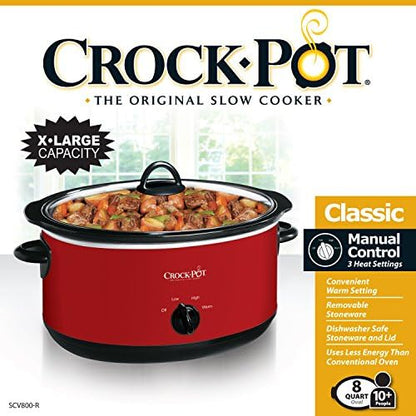 Express Crock 8 Quart Programmable Slow Cooker - Curated Catalog J5