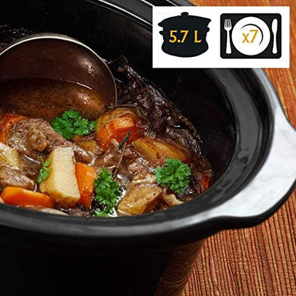 Cook & Carry 6 Quart Portable Slow Cooker - Curated Catalog Q4