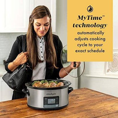 MyTime 6 Quart Programmable Slow Cooker - Curated Catalog X5
