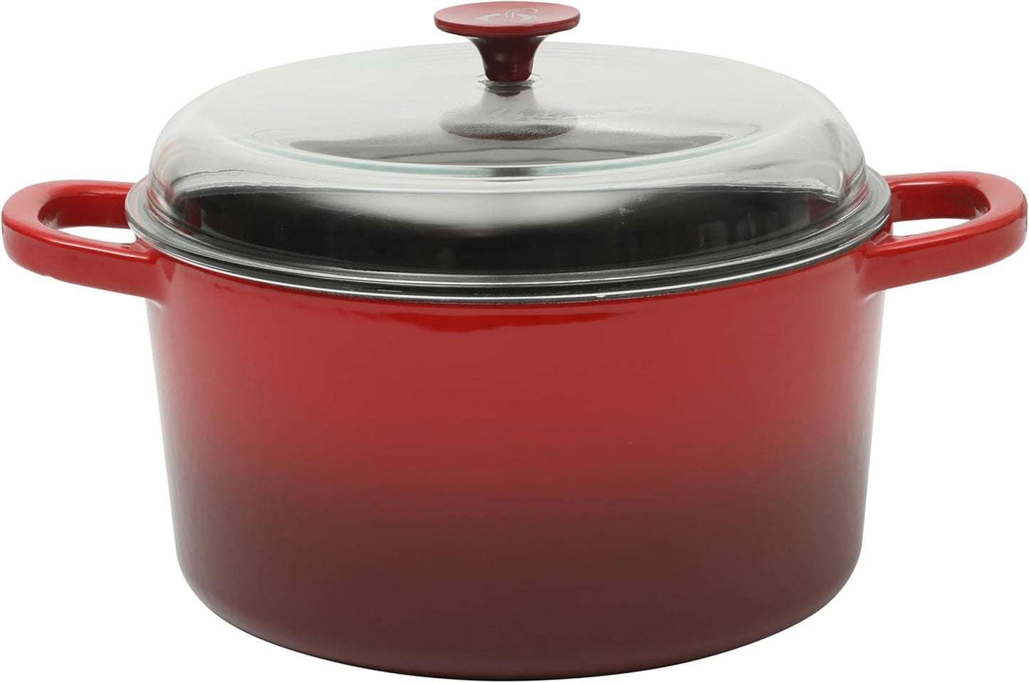3 Quart Enameled Cast Iron Dutch Oven – Aqua - Curated Catalog S5
