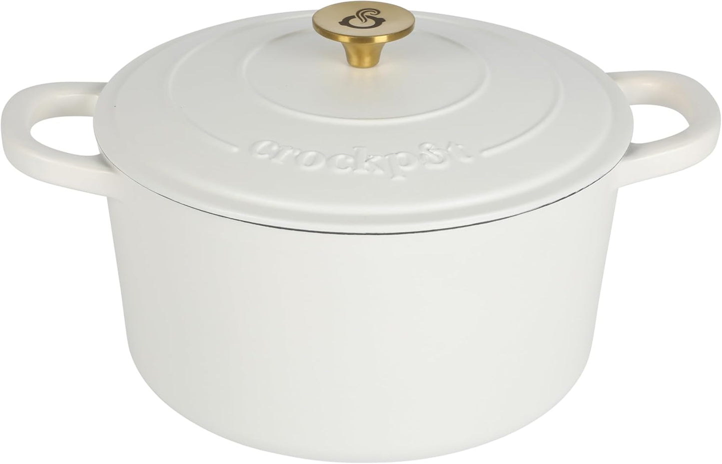3 Quart Enameled Cast Iron Dutch Oven – Aqua - Curated Catalog S5
