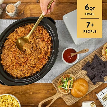 MyTime 6 Quart Programmable Slow Cooker - Curated Catalog X5