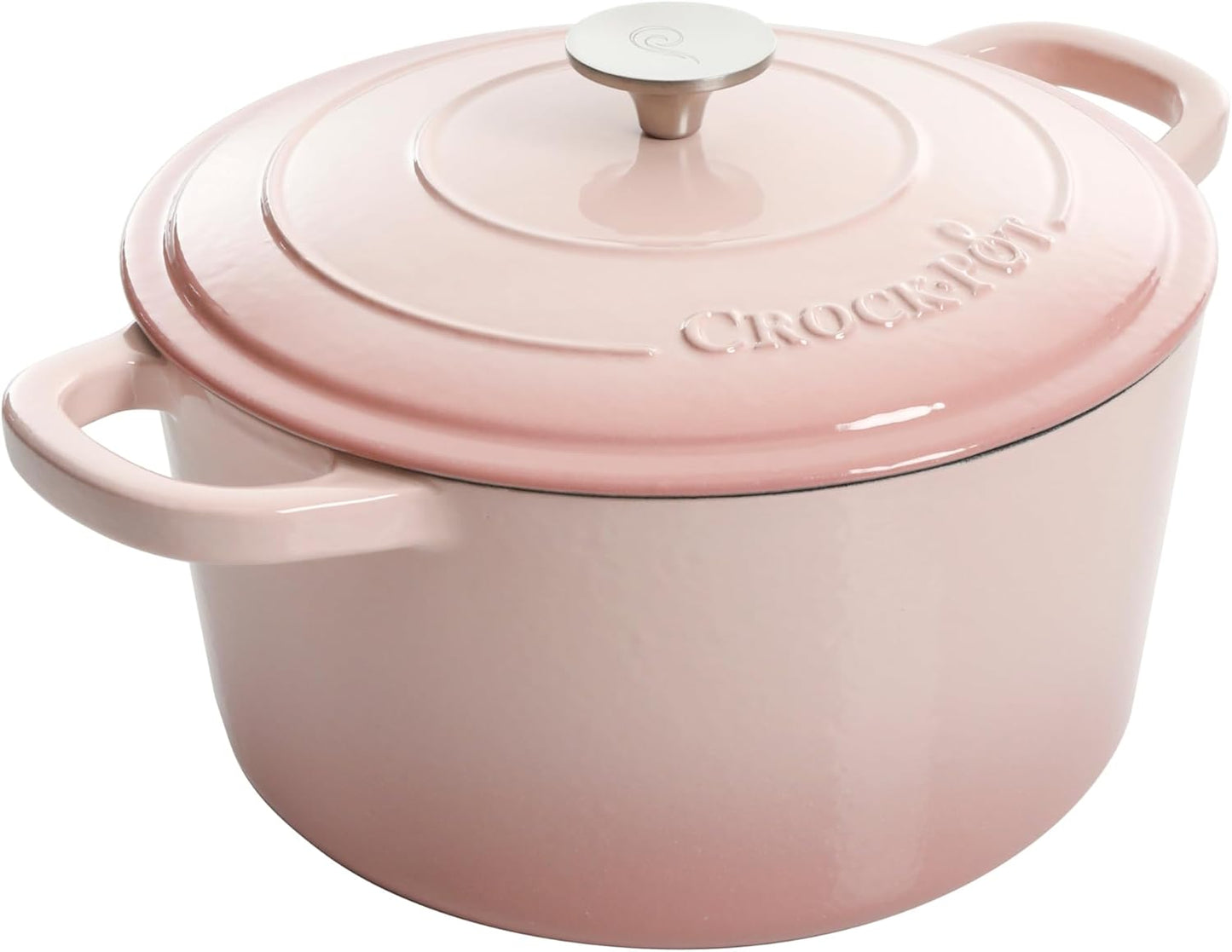 3 Quart Enameled Cast Iron Dutch Oven – Aqua - Curated Catalog S5