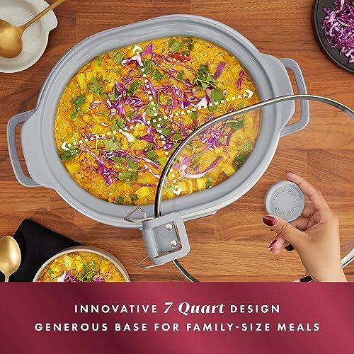 7 Quart Programmable Cook & Carry Slow Cooker - Curated Catalog D4