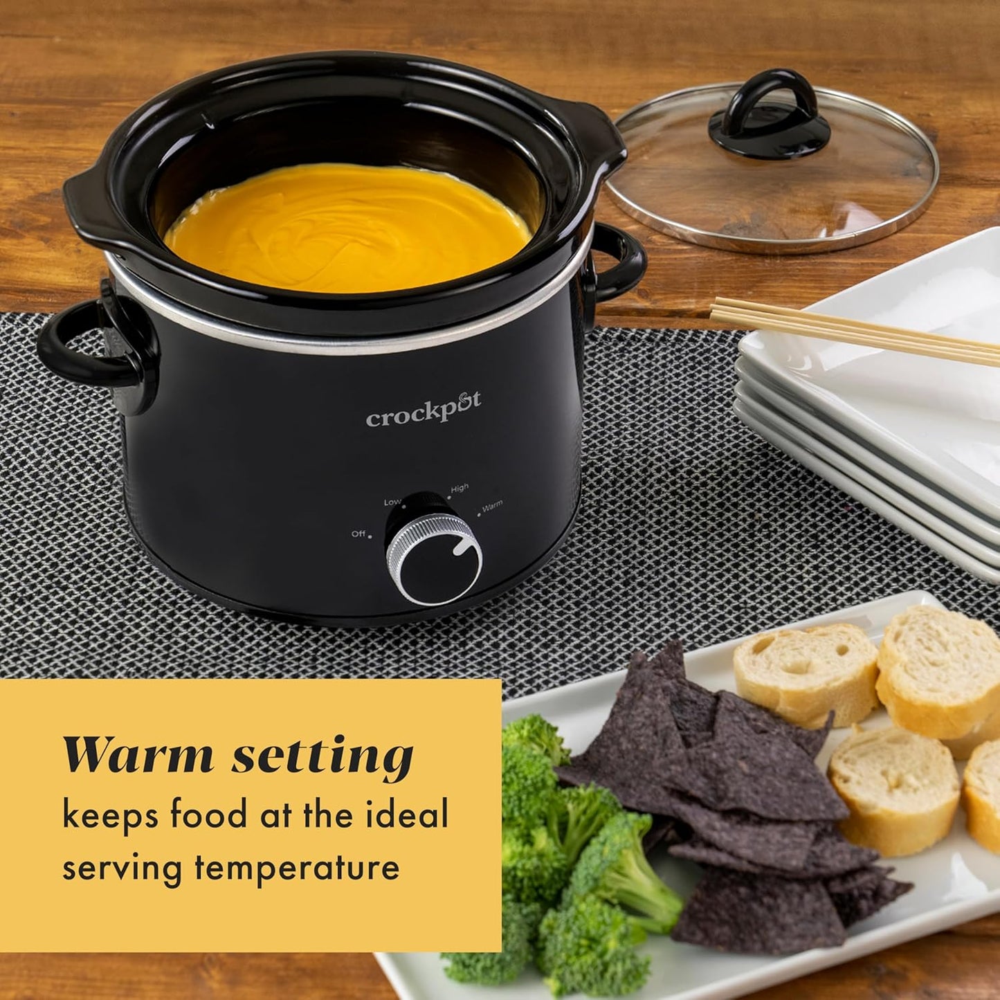 2 Quart Mini Slow Cooker – Classic Compact Cooker - Curated Catalog G6